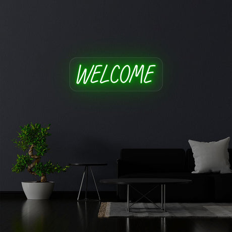 Welcome Neon Sign | NEON SIGNO® Custom Neon Signs