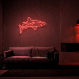 White Tip Shark Neon Sign | NEON SIGNO® Custom Neon Signs