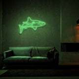 White Tip Shark Neon Sign | NEON SIGNO® Custom Neon Signs