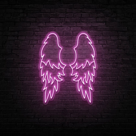 Wings Neon Sign | NEON SIGNO® Custom Neon Signs