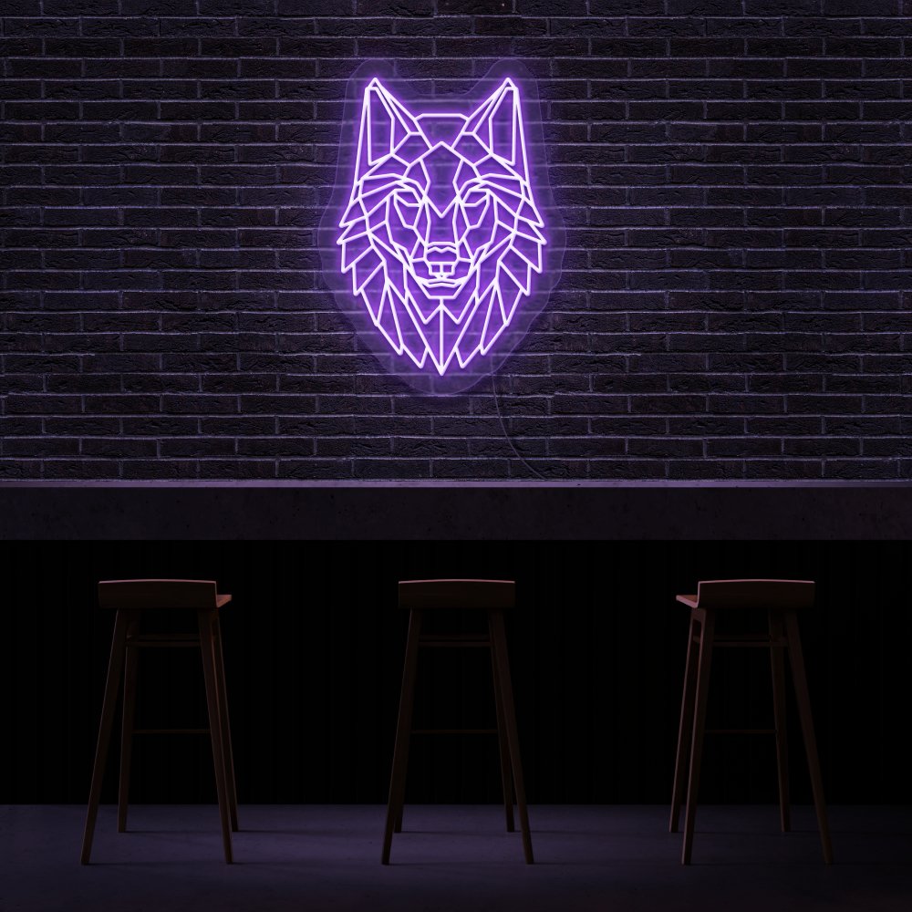 Wolf King Neon Sign | NEON SIGNO® Custom Neon Signs