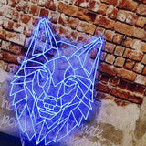 Wolf King Neon Sign | NEON SIGNO® Custom Neon Signs