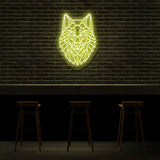 Wolf King Neon Sign | NEON SIGNO® Custom Neon Signs