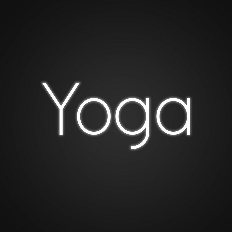 Yoga Neon Sign | NEON SIGNO® Custom Neon Signs