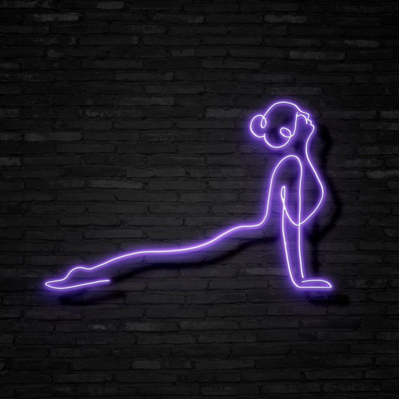 Yoga Pose Neon Sign | NEON SIGNO® Custom Neon Signs