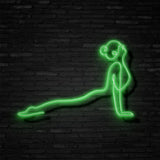 Yoga Pose Neon Sign | NEON SIGNO® Custom Neon Signs