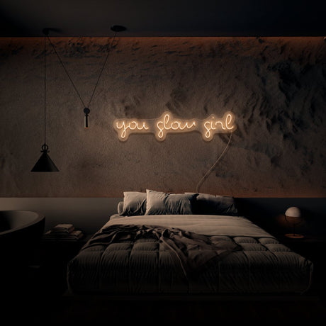 You Glow Girl Neon Sign | NEON SIGNO® Custom Neon Signs