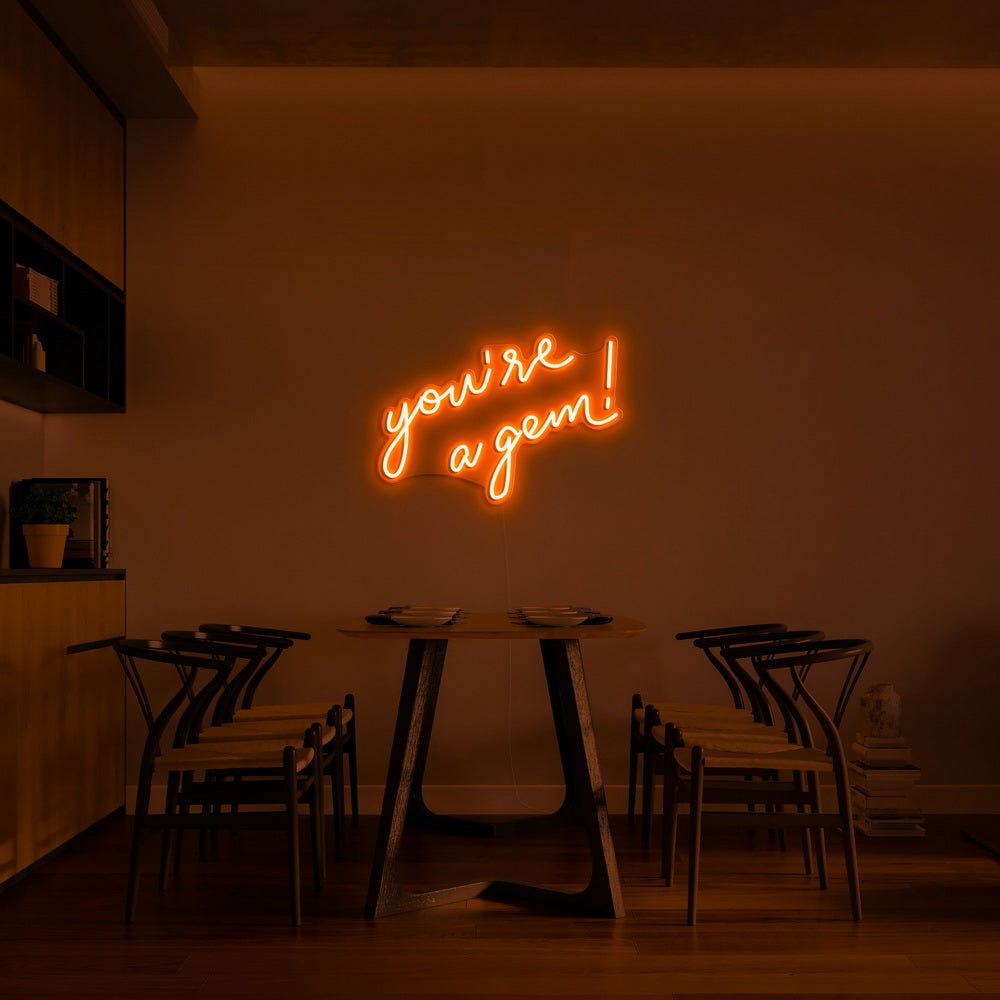 Youre A Gem Neon Sign | NEON SIGNO® Custom Neon Signs