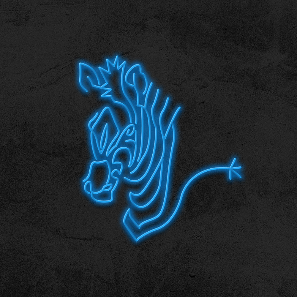 Zebra Neon Sign | NEON SIGNO® Custom Neon Signs