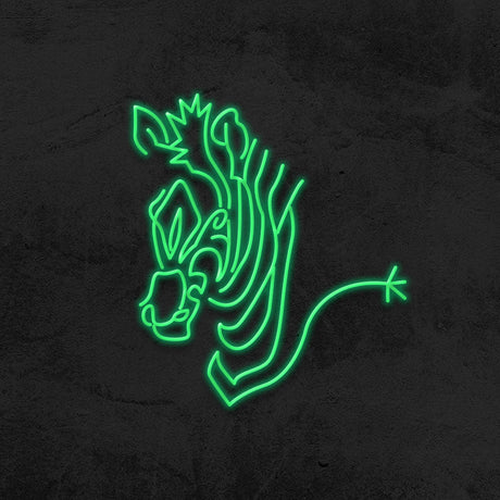 Zebra Neon Sign | NEON SIGNO® Custom Neon Signs